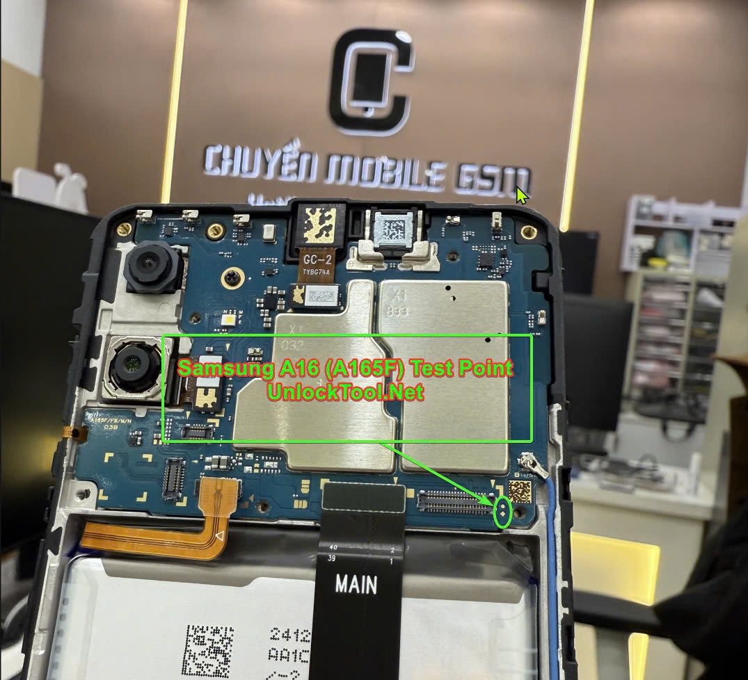 Samsung Galaxy A16 Lte Test Point / EDL Point